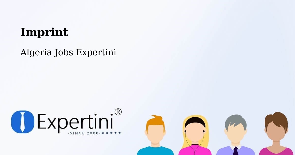 Imprint – Ighram - Algeria Jobs Expertini